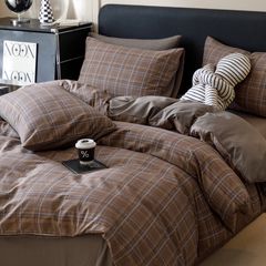 4Pcs Cotton 40s 130*70 gram/inch | Cotton Digital Printing Cover BedSet | ID COTTON4PCS025COLOR016