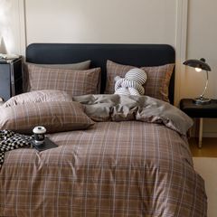 4Pcs Cotton 40s 130*70 gram/inch | Cotton Digital Printing Cover BedSet | ID COTTON4PCS025COLOR016