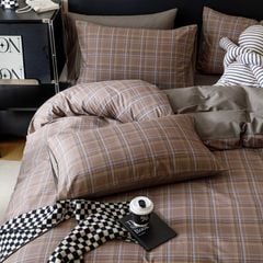 4Pcs Cotton 40s 130*70 gram/inch | Cotton Digital Printing Cover BedSet | ID COTTON4PCS025COLOR016