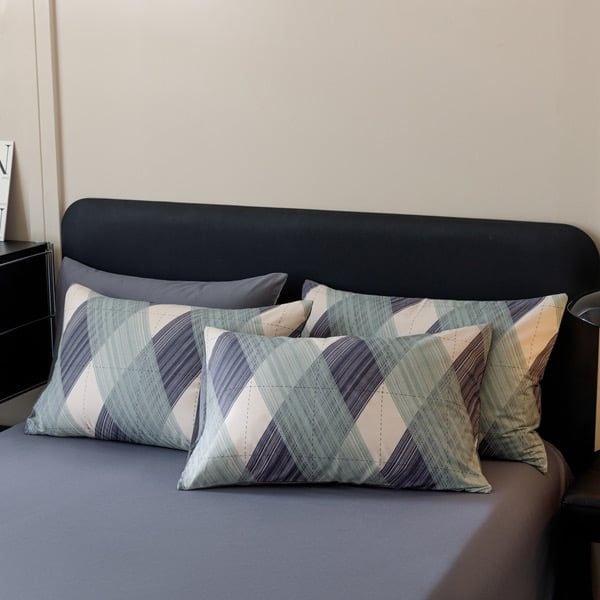 4Pcs Cotton 40s 130*70 gram/inch | Cotton Digital Printing Cover BedSet | ID COTTON4PCS025COLOR011