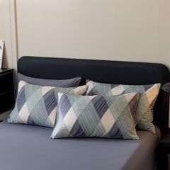 4Pcs Cotton 40s 130*70 gram/inch | Cotton Digital Printing Cover BedSet | ID COTTON4PCS025COLOR011