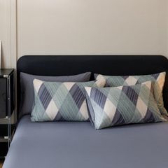 4Pcs Cotton 40s 130*70 gram/inch | Cotton Digital Printing Cover BedSet | ID COTTON4PCS025COLOR011