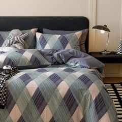 4Pcs Cotton 40s 130*70 gram/inch | Cotton Digital Printing Cover BedSet | ID COTTON4PCS025COLOR011