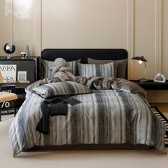 4Pcs Cotton 40s 130*70 gram/inch | Cotton Digital Printing Cover BedSet | ID COTTON4PCS025COLOR015