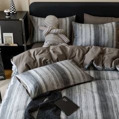 4Pcs Cotton 40s 130*70 gram/inch | Cotton Digital Printing Cover BedSet | ID COTTON4PCS025COLOR015