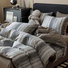 4Pcs Cotton 40s 130*70 gram/inch | Cotton Digital Printing Cover BedSet | ID COTTON4PCS025COLOR015