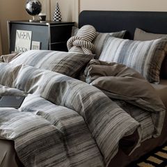 4Pcs Cotton 40s 130*70 gram/inch | Cotton Digital Printing Cover BedSet | ID COTTON4PCS025COLOR015