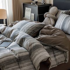 4Pcs Cotton 40s 130*70 gram/inch | Cotton Digital Printing Cover BedSet | ID COTTON4PCS025COLOR015