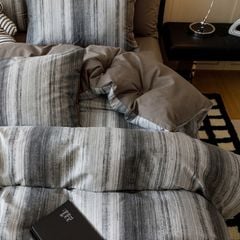 4Pcs Cotton 40s 130*70 gram/inch | Cotton Digital Printing Cover BedSet | ID COTTON4PCS025COLOR015