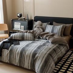 4Pcs Cotton 40s 130*70 gram/inch | Cotton Digital Printing Cover BedSet | ID COTTON4PCS025COLOR015