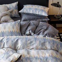 4Pcs Cotton 40s 130*70 gram/inch | Cotton Digital Printing Cover BedSet | ID COTTON4PCS025COLOR008