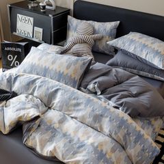 4Pcs Cotton 40s 130*70 gram/inch | Cotton Digital Printing Cover BedSet | ID COTTON4PCS025COLOR008