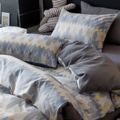 4Pcs Cotton 40s 130*70 gram/inch | Cotton Digital Printing Cover BedSet | ID COTTON4PCS025COLOR008