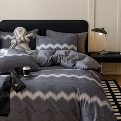 4Pcs Cotton 40s 130*70 gram/inch | Cotton Digital Printing Cover BedSet | ID COTTON4PCS025COLOR009