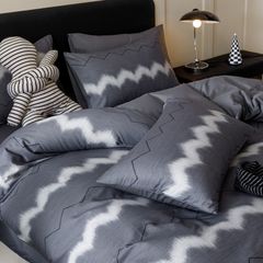 4Pcs Cotton 40s 130*70 gram/inch | Cotton Digital Printing Cover BedSet | ID COTTON4PCS025COLOR009