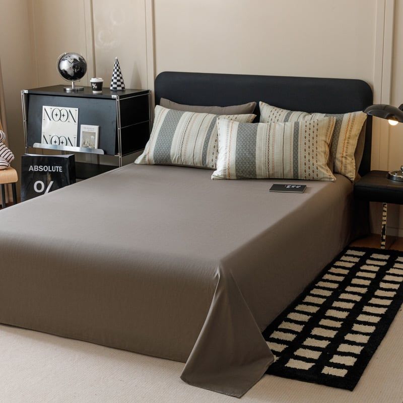 4Pcs Cotton 40s 130*70 gram/inch | Cotton Digital Printing Cover BedSet | ID COTTON4PCS025COLOR010