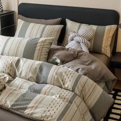 4Pcs Cotton 40s 130*70 gram/inch | Cotton Digital Printing Cover BedSet | ID COTTON4PCS025COLOR010