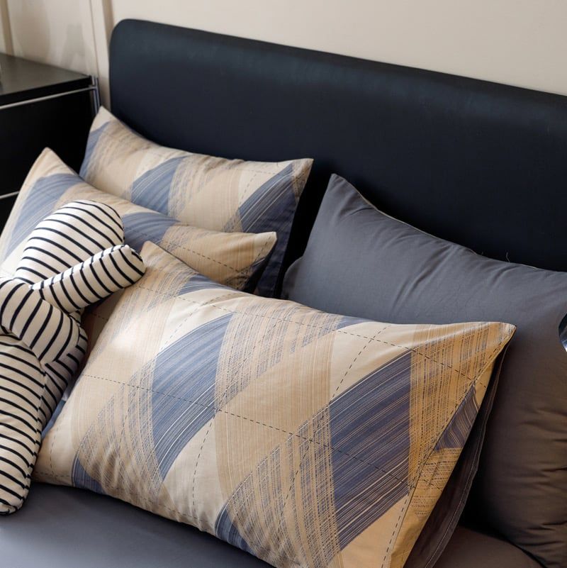 4Pcs Cotton 40s 130*70 gram/inch | Cotton Digital Printing Cover BedSet | ID COTTON4PCS025COLOR014