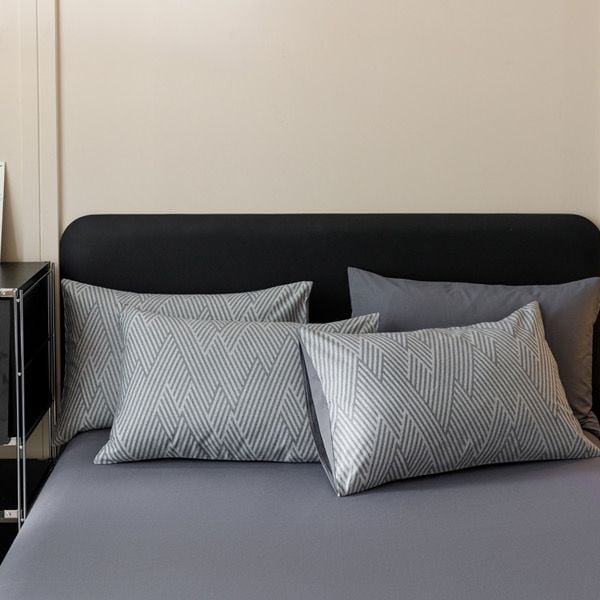 4Pcs Cotton 40s 130*70 gram/inch | Cotton Digital Printing Cover BedSet | ID COTTON4PCS025COLOR013