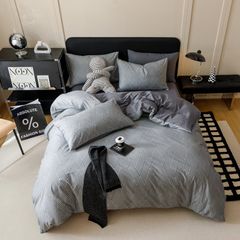 4Pcs Cotton 40s 130*70 gram/inch | Cotton Digital Printing Cover BedSet | ID COTTON4PCS025COLOR013