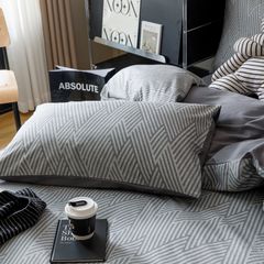 4Pcs Cotton 40s 130*70 gram/inch | Cotton Digital Printing Cover BedSet | ID COTTON4PCS025COLOR013