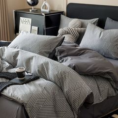 4Pcs Cotton 40s 130*70 gram/inch | Cotton Digital Printing Cover BedSet | ID COTTON4PCS025COLOR013