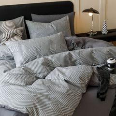 4Pcs Cotton 40s 130*70 gram/inch | Cotton Digital Printing Cover BedSet | ID COTTON4PCS025COLOR013