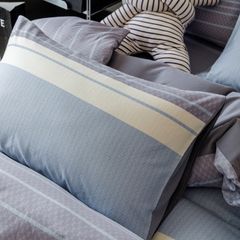 4Pcs Cotton 40s 130*70 gram/inch | Cotton Digital Printing Cover BedSet | ID COTTON4PCS025COLOR012