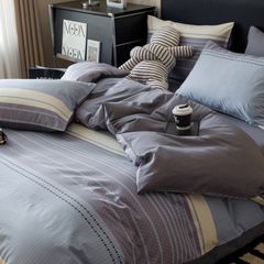 4Pcs Cotton 40s 130*70 gram/inch | Cotton Digital Printing Cover BedSet | ID COTTON4PCS025COLOR012