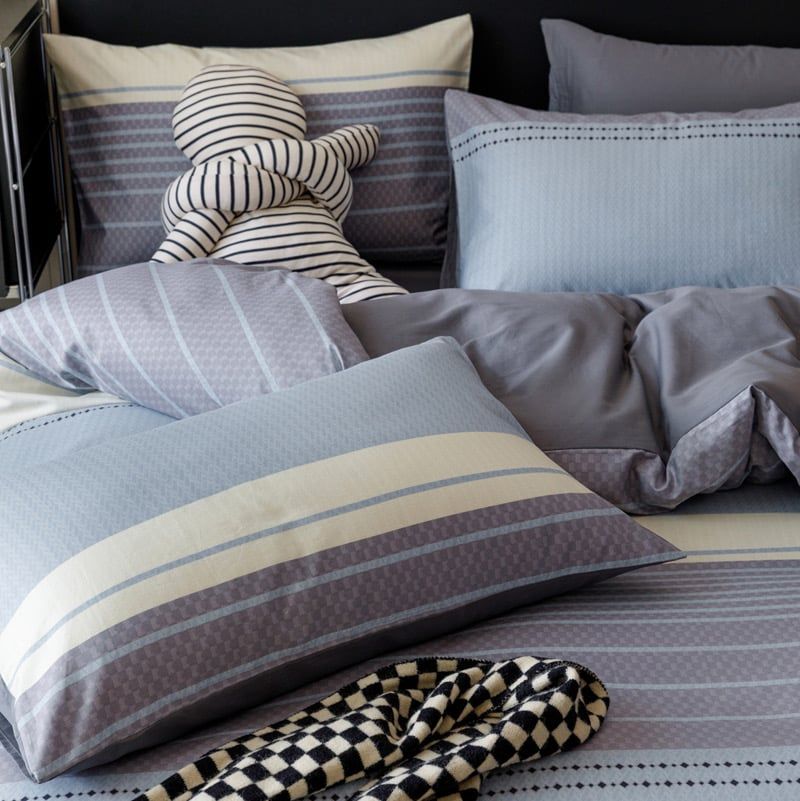 4Pcs Cotton 40s 130*70 gram/inch | Cotton Digital Printing Cover BedSet | ID COTTON4PCS025COLOR012