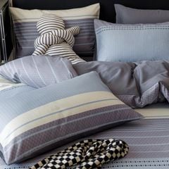 4Pcs Cotton 40s 130*70 gram/inch | Cotton Digital Printing Cover BedSet | ID COTTON4PCS025COLOR012