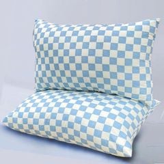 Ruột Gối Bông Đậu Cotton Đũi của nhà MARK HOME size 48*74cm BlueKaro