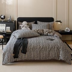 4Pcs Cotton 40s 130*70 gram/inch | Cotton Digital Printing Cover BedSet | ID COTTON4PCS025COLOR007