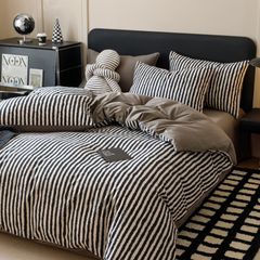 4Pcs Cotton 40s 130*70 gram/inch | Cotton Digital Printing Cover BedSet | ID COTTON4PCS025COLOR007