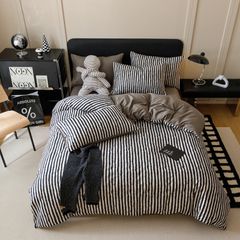 4Pcs Cotton 40s 130*70 gram/inch | Cotton Digital Printing Cover BedSet | ID COTTON4PCS025COLOR007