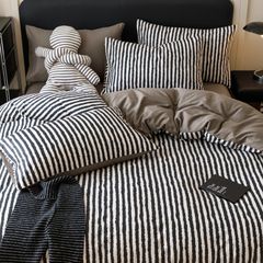 4Pcs Cotton 40s 130*70 gram/inch | Cotton Digital Printing Cover BedSet | ID COTTON4PCS025COLOR007