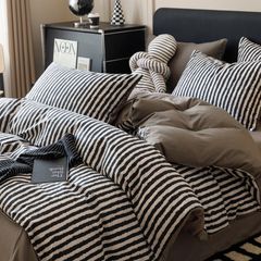 4Pcs Cotton 40s 130*70 gram/inch | Cotton Digital Printing Cover BedSet | ID COTTON4PCS025COLOR007