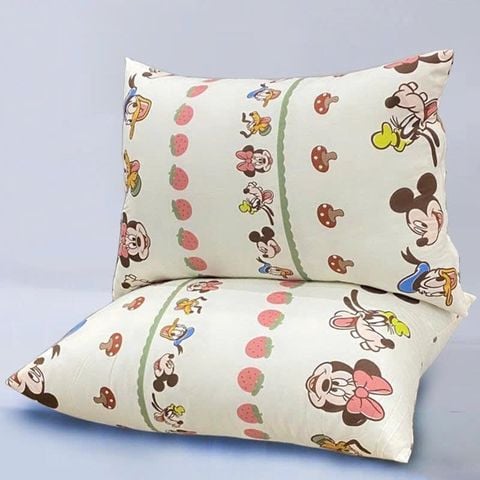 Ruột Gối Bông Đậu Cotton Đũi của nhà MARK HOME size 48*74cm Disndey Family