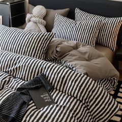 4Pcs Cotton 40s 130*70 gram/inch | Cotton Digital Printing Cover BedSet | ID COTTON4PCS025COLOR007