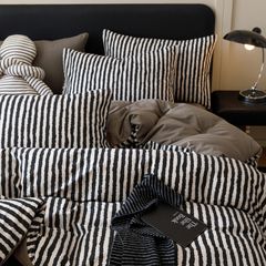 4Pcs Cotton 40s 130*70 gram/inch | Cotton Digital Printing Cover BedSet | ID COTTON4PCS025COLOR007