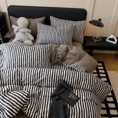 4Pcs Cotton 40s 130*70 gram/inch | Cotton Digital Printing Cover BedSet | ID COTTON4PCS025COLOR007