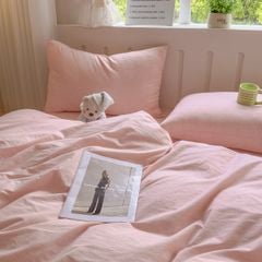 4Pcs Cotton Linen Japan | Set Cotton Đũi Nhật 4 Món Tiêu Chuẩn | ID 4PCSMUJPCLINENID12