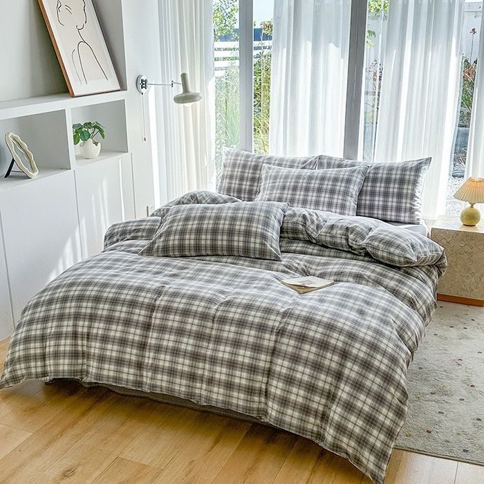 4Pcs Cotton Linen Japan | Set Cotton Đũi Nhật 4 Món Tiêu Chuẩn | ID 4PCSMUJPCLINENID02