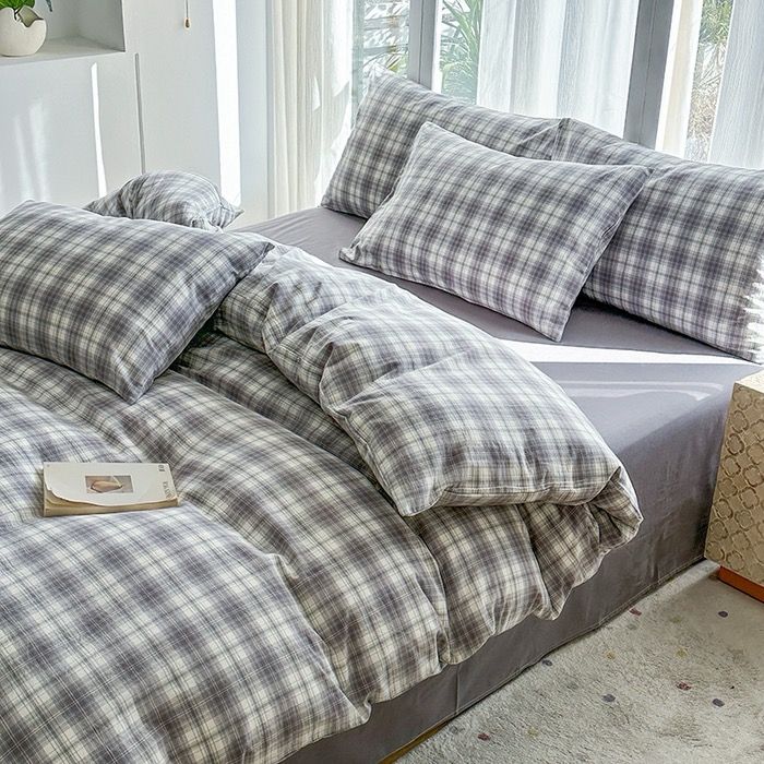 4Pcs Cotton Linen Japan | Set Cotton Đũi Nhật 4 Món Tiêu Chuẩn | ID 4PCSMUJPCLINENID02