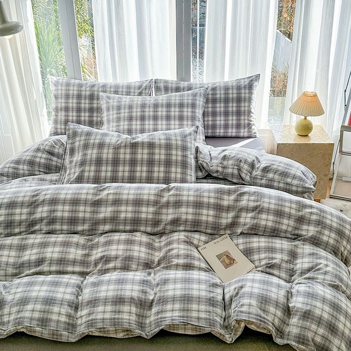 4Pcs Cotton Linen Japan | Set Cotton Đũi Nhật 4 Món Tiêu Chuẩn | ID 4PCSMUJPCLINENID02