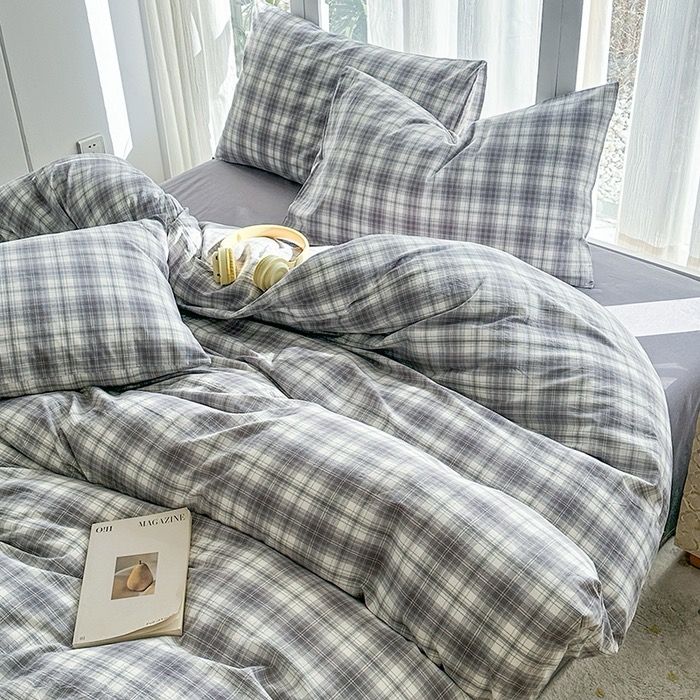 4Pcs Cotton Linen Japan | Set Cotton Đũi Nhật 4 Món Tiêu Chuẩn | ID 4PCSMUJPCLINENID02