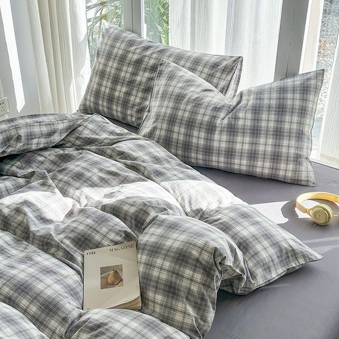 4Pcs Cotton Linen Japan | Set Cotton Đũi Nhật 4 Món Tiêu Chuẩn | ID 4PCSMUJPCLINENID02