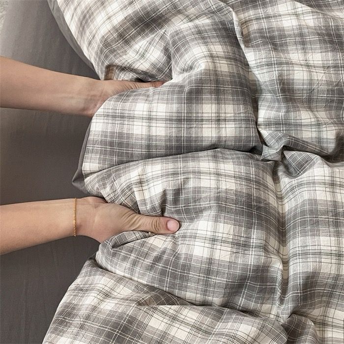 4Pcs Cotton Linen Japan | Set Cotton Đũi Nhật 4 Món Tiêu Chuẩn | ID 4PCSMUJPCLINENID02