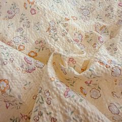4Pcs PreCloud Linen | Set Đũi Xu Kem Style trẻ trung hiện đại | ID 4PCSPRECLOUD27