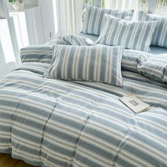 4Pcs Cotton Linen Japan | Set Cotton Đũi Nhật 4 Món Tiêu Chuẩn | ID 4PCSMUJPCLINENID03